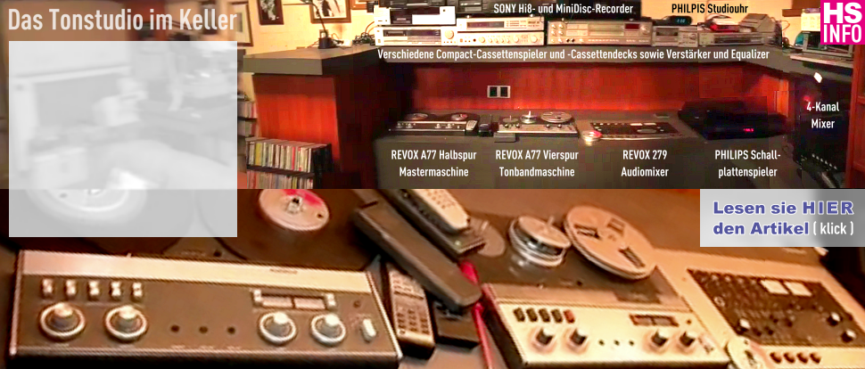 Heinz Schenk Info MAIN Tonstudio